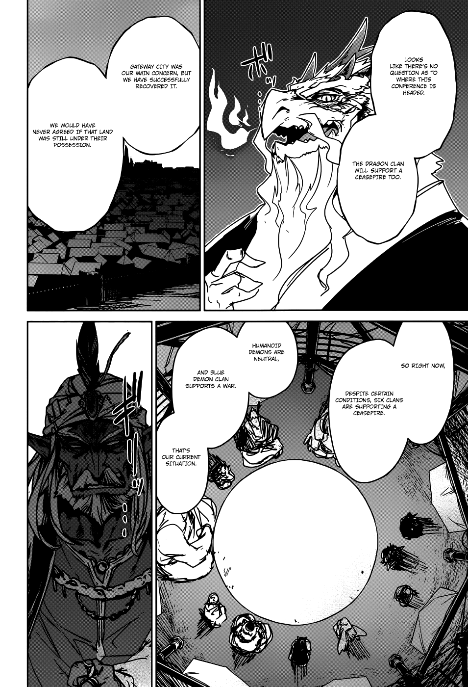 Maoyuu Maou Yuusha - "Kono Watashi no Mono Tonare, Yuusha yo" "Kotowaru!" Chapter 27 page 40 - Chapter 27: First Strike