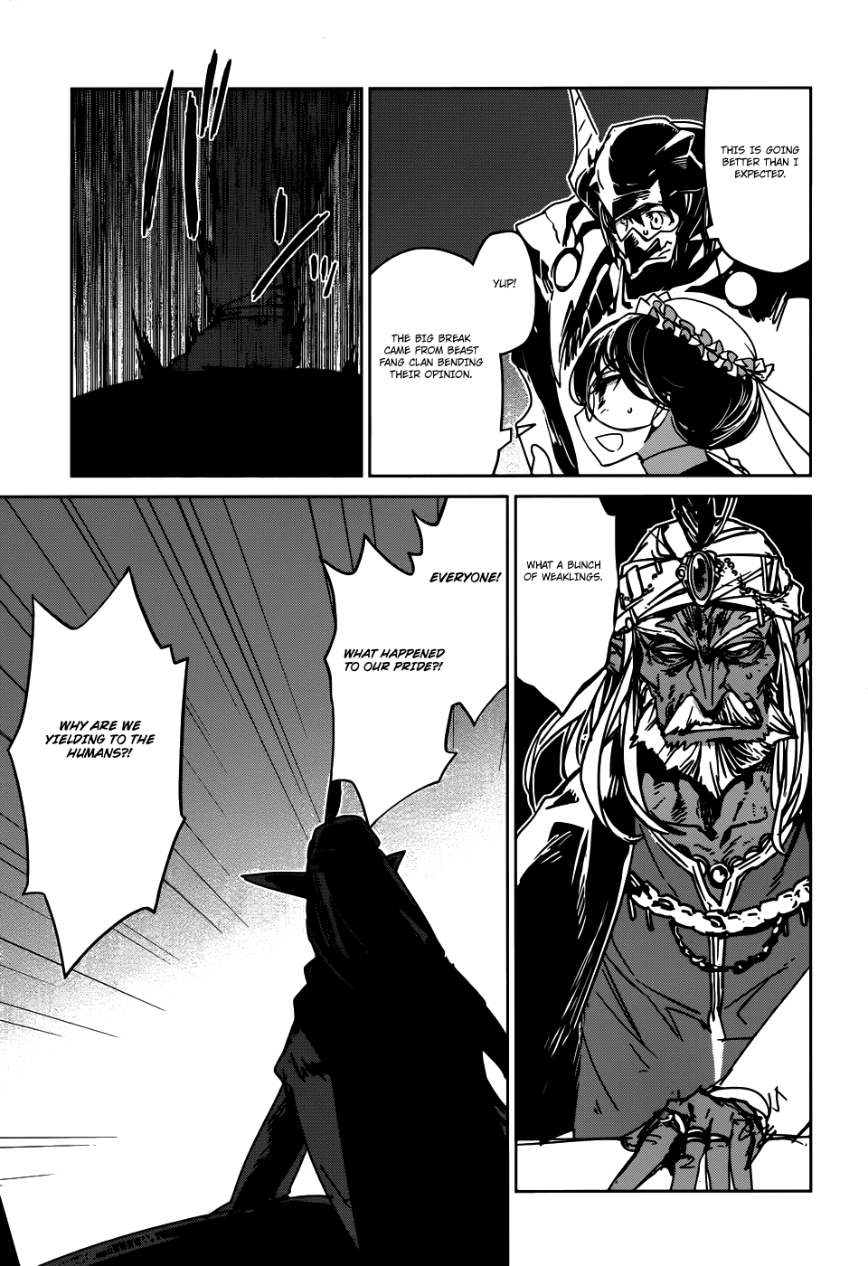 Maoyuu Maou Yuusha - "Kono Watashi no Mono Tonare, Yuusha yo" "Kotowaru!" Chapter 27 page 41 - Chapter 27: First Strike