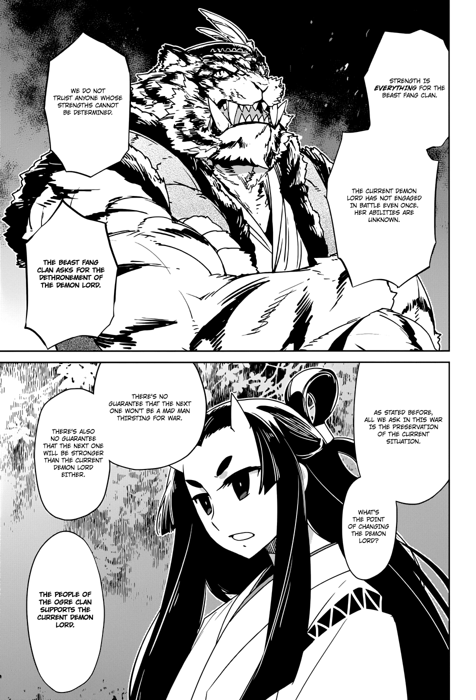 Maoyuu Maou Yuusha - "Kono Watashi no Mono Tonare, Yuusha yo" "Kotowaru!" Chapter 28 page 24 - Chapter 28: Law