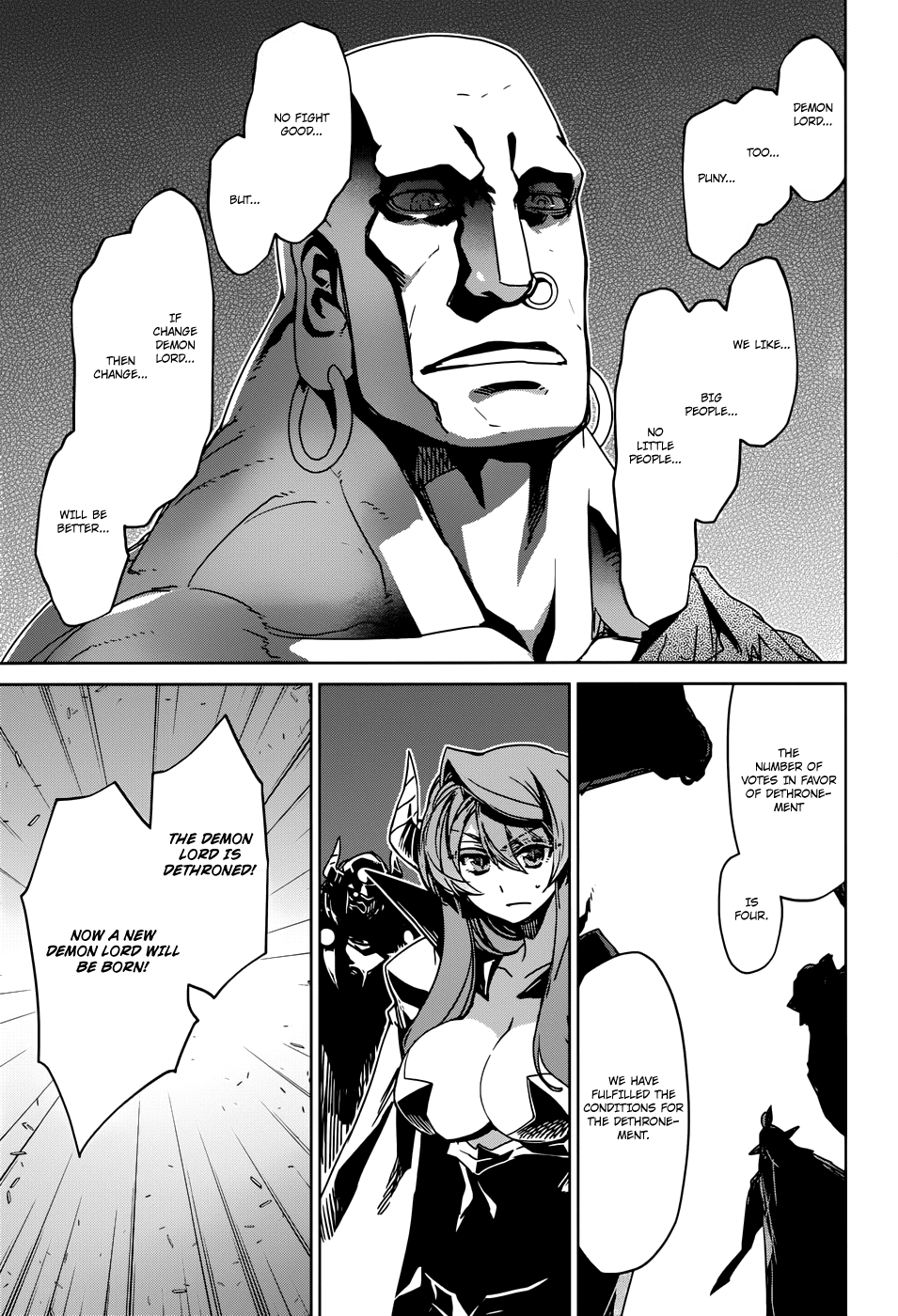 Maoyuu Maou Yuusha - "Kono Watashi no Mono Tonare, Yuusha yo" "Kotowaru!" Chapter 28 page 26 - Chapter 28: Law