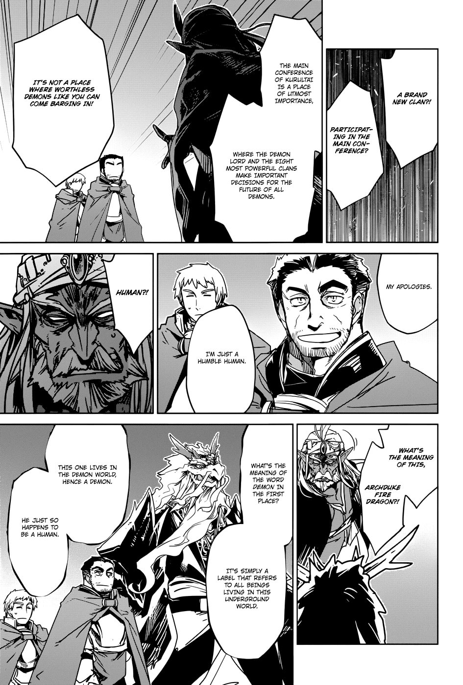 Maoyuu Maou Yuusha - "Kono Watashi no Mono Tonare, Yuusha yo" "Kotowaru!" Chapter 28 page 32 - Chapter 28: Law