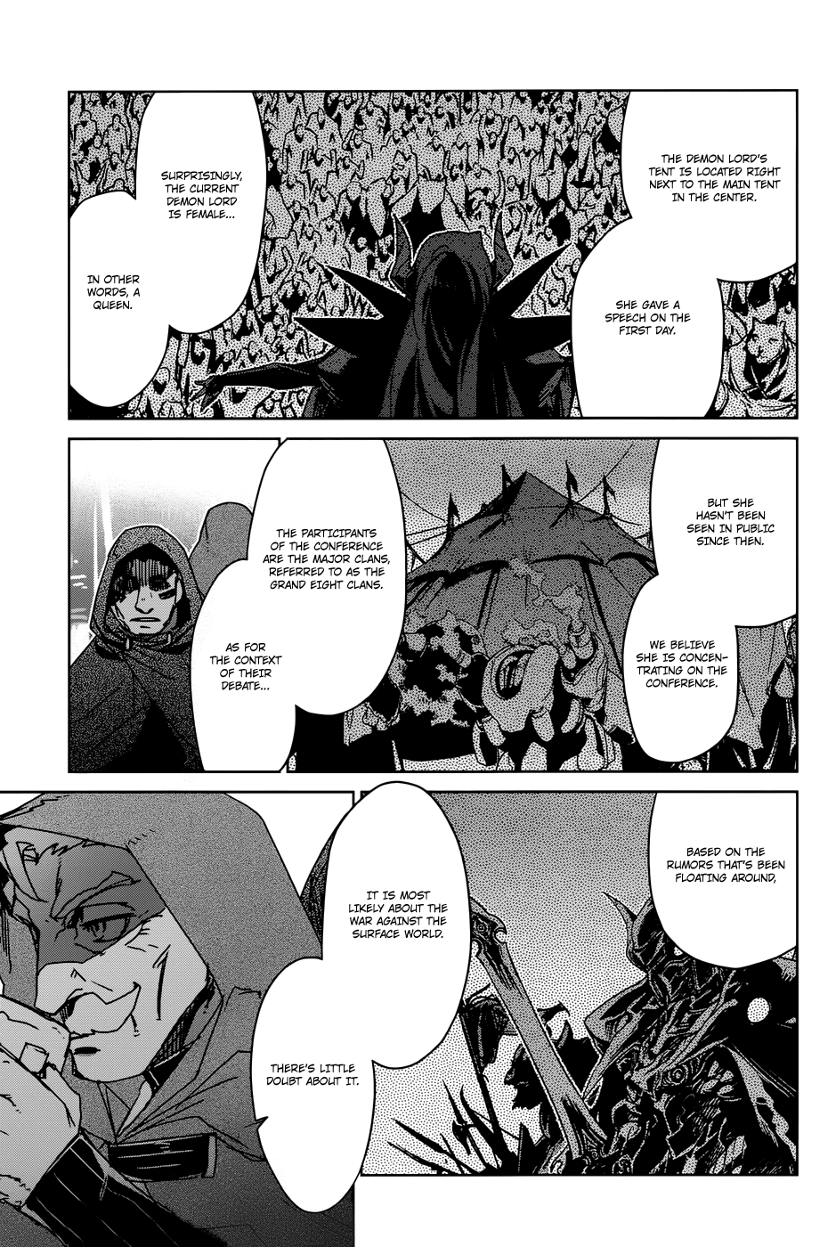 Maoyuu Maou Yuusha - "Kono Watashi no Mono Tonare, Yuusha yo" "Kotowaru!" Chapter 28 page 9 - Chapter 28: Law