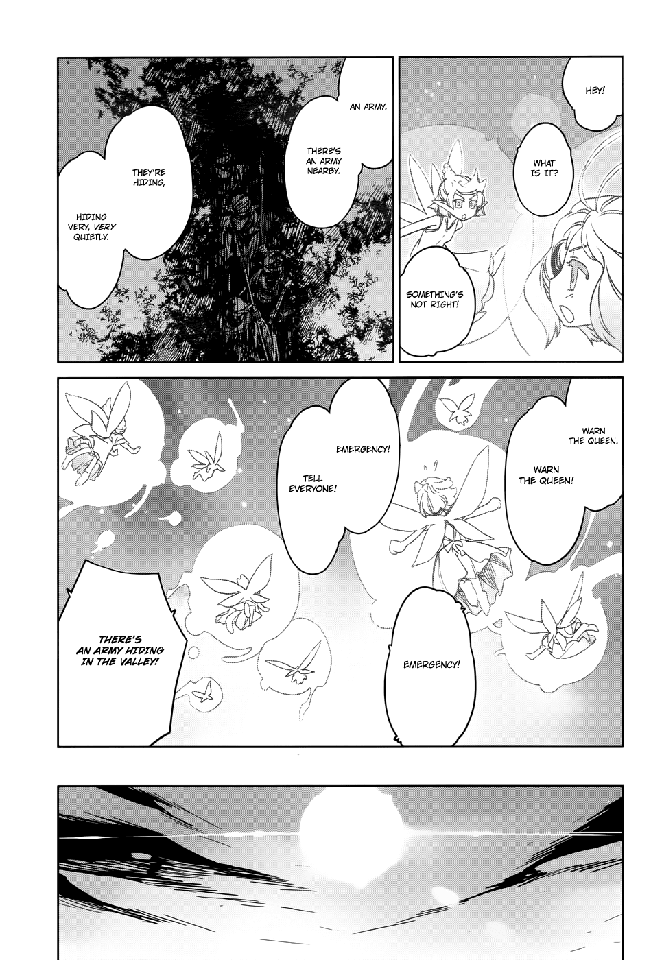 Maoyuu Maou Yuusha - "Kono Watashi no Mono Tonare, Yuusha yo" "Kotowaru!" Chapter 29 page 36 - Chapter 29: The Seal King of the Blue Demons