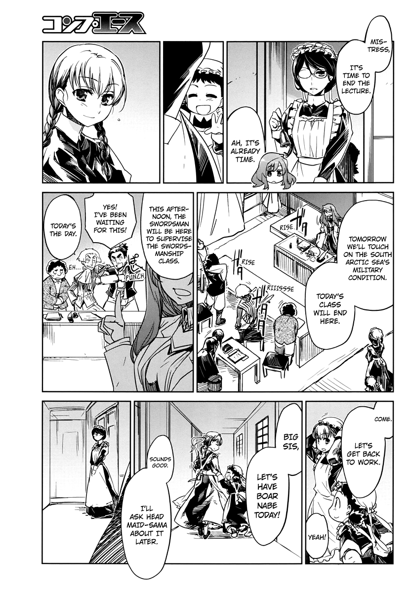 Maoyuu Maou Yuusha - "Kono Watashi no Mono Tonare, Yuusha yo" "Kotowaru!" Chapter 3 page 13 - Chapter 3: Having Lots of Food Makes Me Very Happy