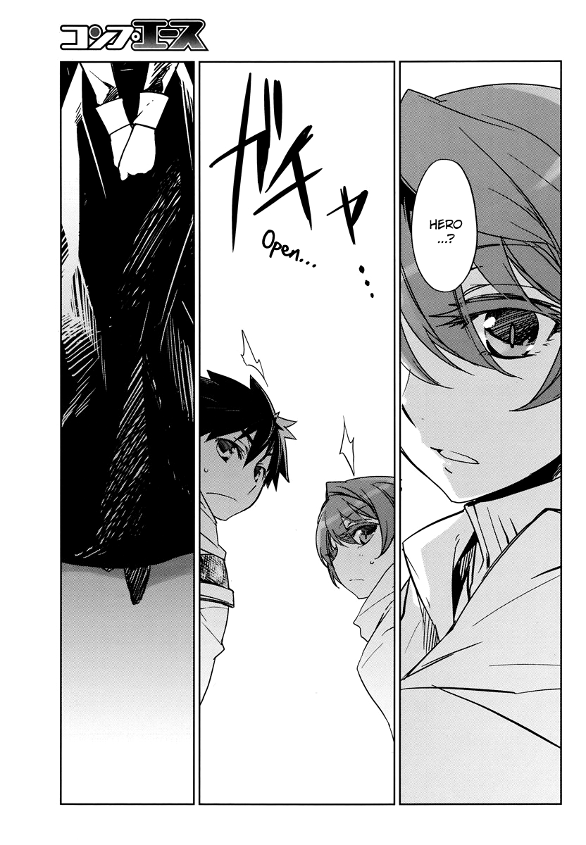 Maoyuu Maou Yuusha - "Kono Watashi no Mono Tonare, Yuusha yo" "Kotowaru!" Chapter 3 page 39 - Chapter 3: Having Lots of Food Makes Me Very Happy