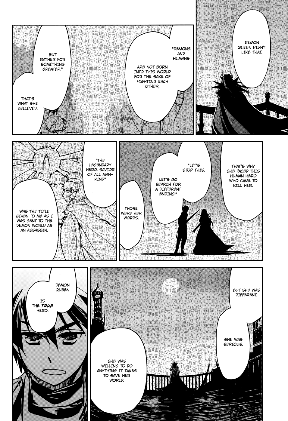 Maoyuu Maou Yuusha - "Kono Watashi no Mono Tonare, Yuusha yo" "Kotowaru!" Chapter 30 page 30 - Chapter 30: The Demon Queen is the True Hero