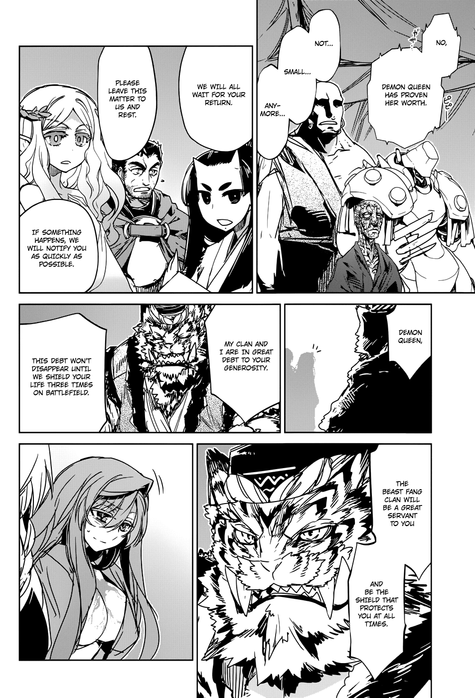 Maoyuu Maou Yuusha - "Kono Watashi no Mono Tonare, Yuusha yo" "Kotowaru!" Chapter 30 page 38 - Chapter 30: The Demon Queen is the True Hero