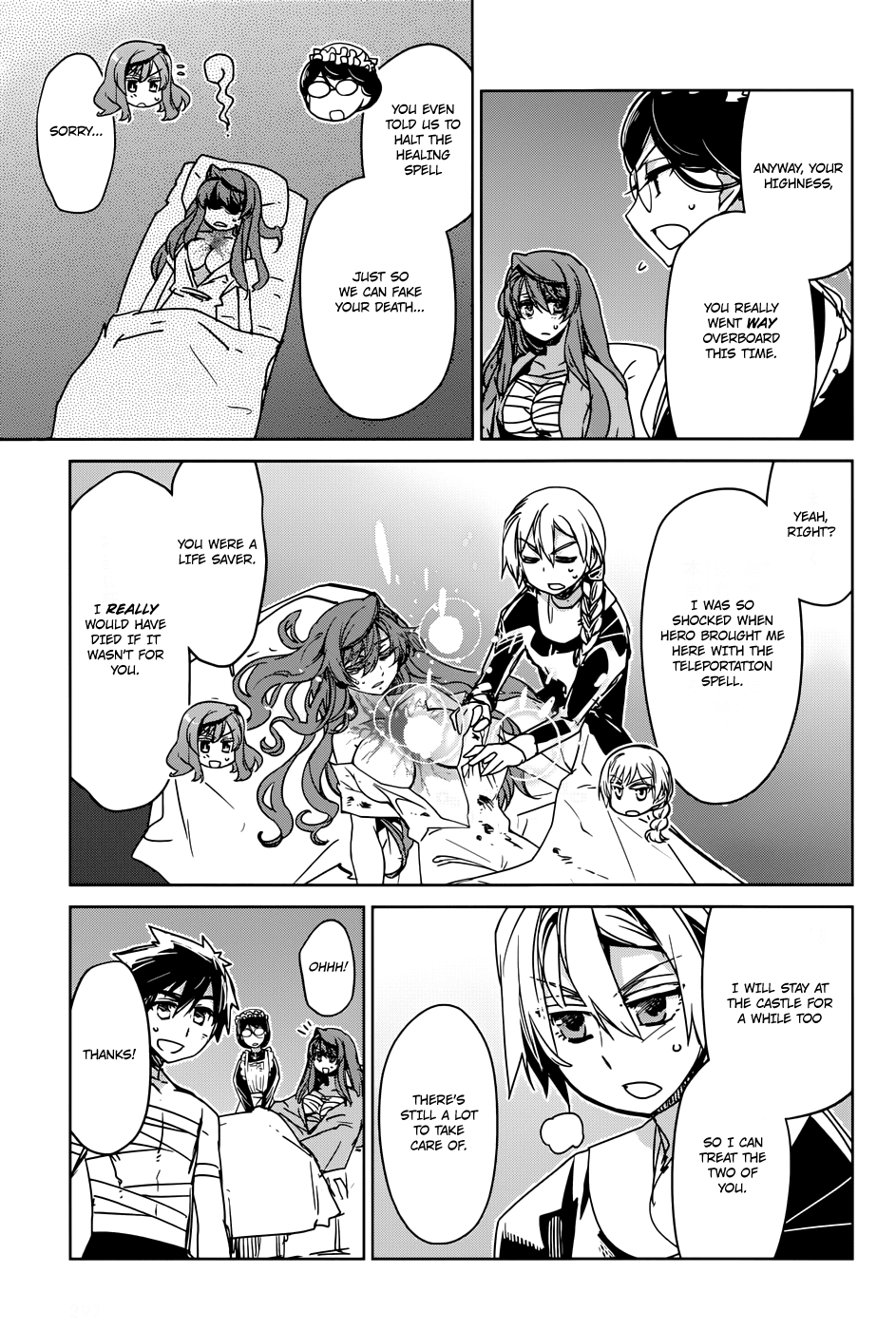 Maoyuu Maou Yuusha - "Kono Watashi no Mono Tonare, Yuusha yo" "Kotowaru!" Chapter 30 page 47 - Chapter 30: The Demon Queen is the True Hero