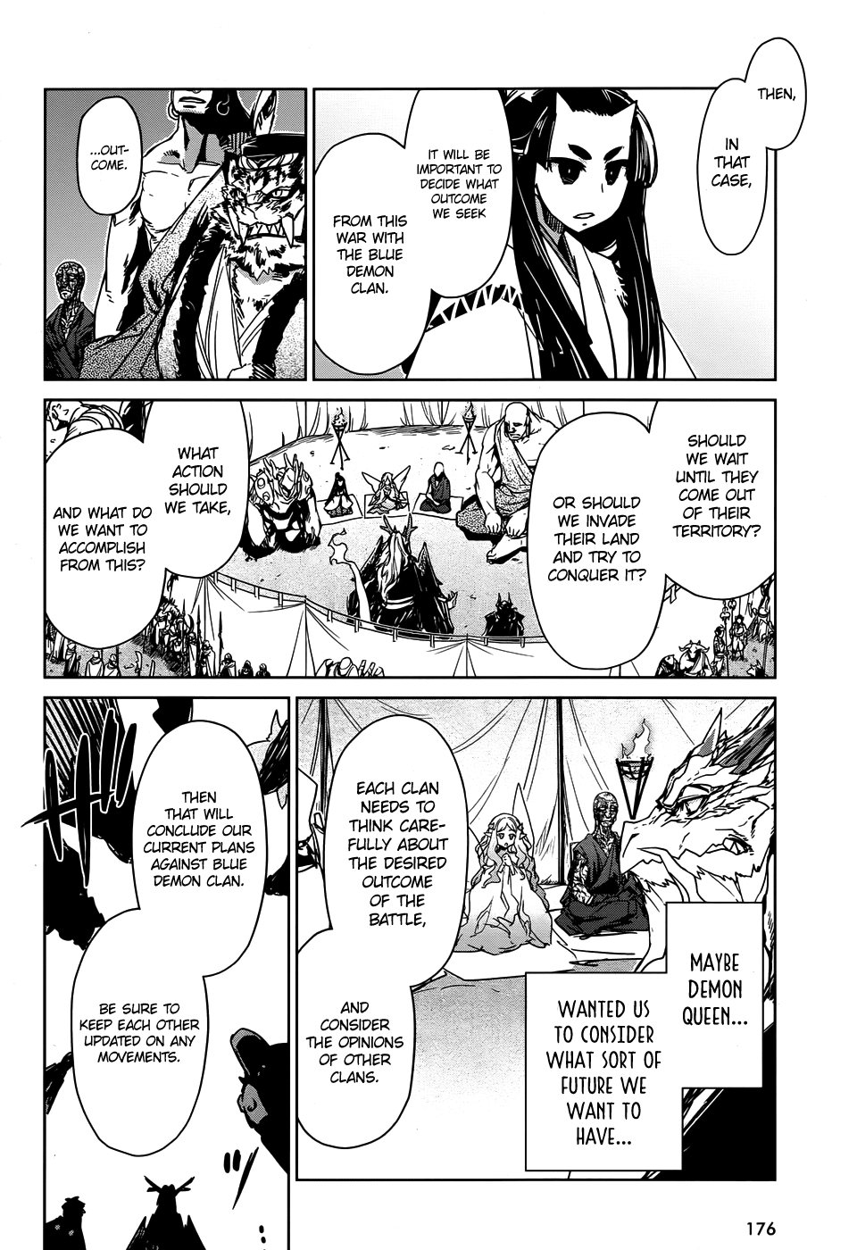 Maoyuu Maou Yuusha - "Kono Watashi no Mono Tonare, Yuusha yo" "Kotowaru!" Chapter 31 page 18 - Chapter 31: We are the Crimson Youth