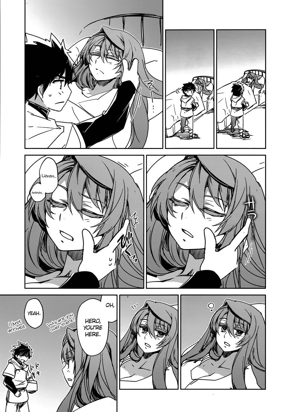 Maoyuu Maou Yuusha - "Kono Watashi no Mono Tonare, Yuusha yo" "Kotowaru!" Chapter 31 page 30 - Chapter 31: We are the Crimson Youth