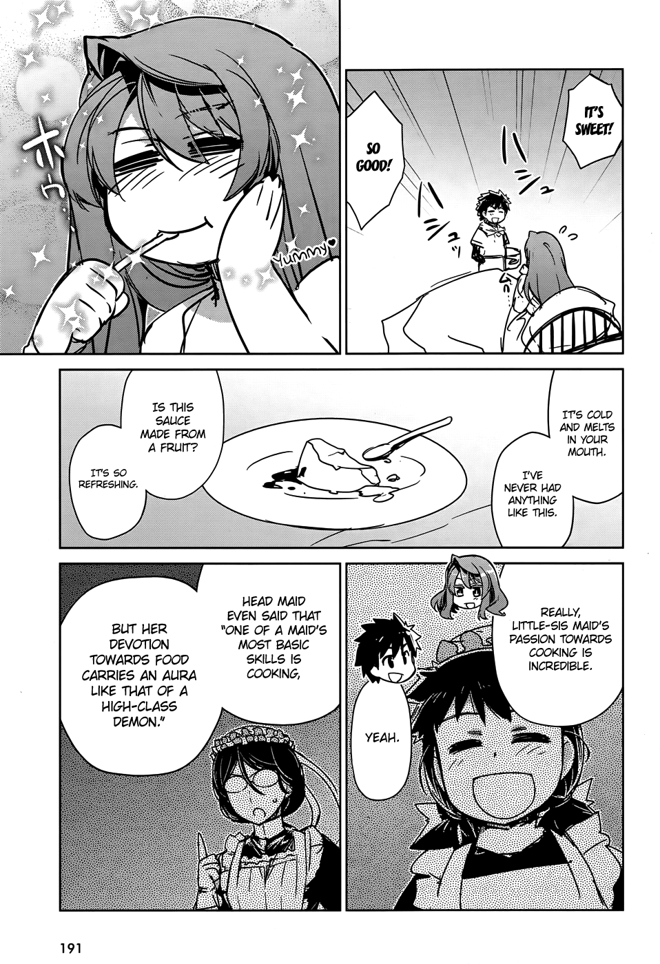 Maoyuu Maou Yuusha - "Kono Watashi no Mono Tonare, Yuusha yo" "Kotowaru!" Chapter 31 page 32 - Chapter 31: We are the Crimson Youth