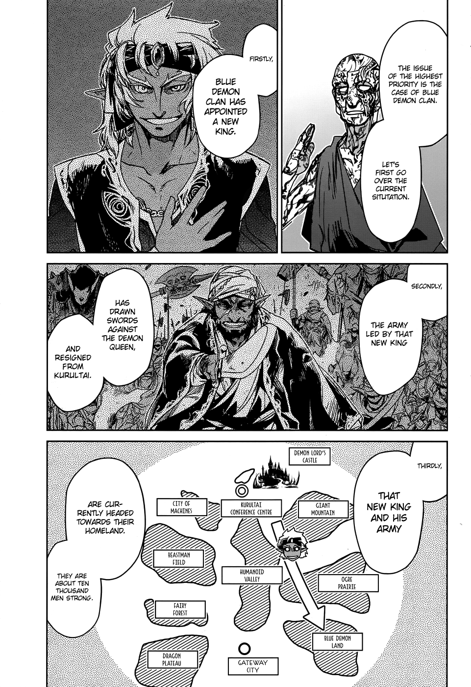Maoyuu Maou Yuusha - "Kono Watashi no Mono Tonare, Yuusha yo" "Kotowaru!" Chapter 31 page 7 - Chapter 31: We are the Crimson Youth