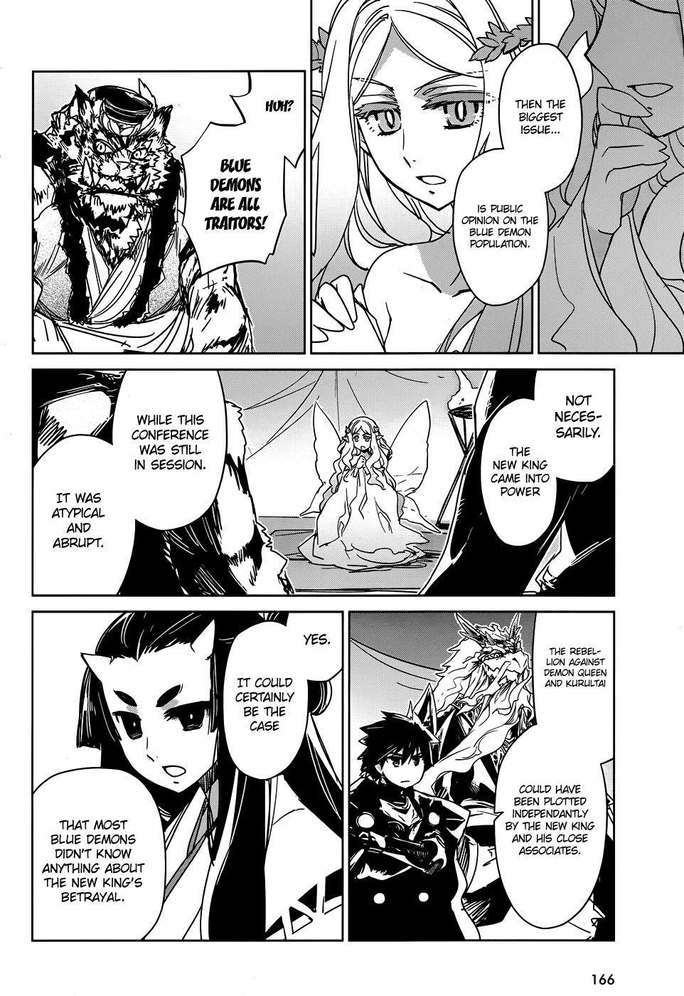 Maoyuu Maou Yuusha - "Kono Watashi no Mono Tonare, Yuusha yo" "Kotowaru!" Chapter 31 page 8 - Chapter 31: We are the Crimson Youth