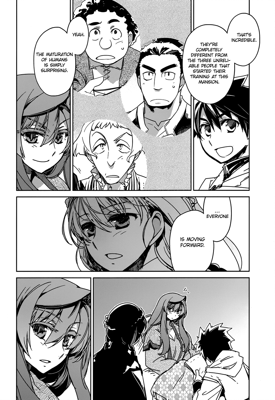 Maoyuu Maou Yuusha - "Kono Watashi no Mono Tonare, Yuusha yo" "Kotowaru!" Chapter 32 page 17 - Chapter 32: I Just Wanted to Walk With You