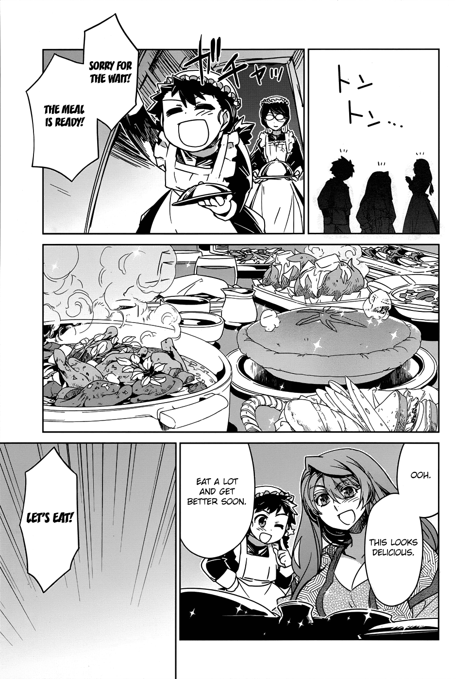Maoyuu Maou Yuusha - "Kono Watashi no Mono Tonare, Yuusha yo" "Kotowaru!" Chapter 32 page 18 - Chapter 32: I Just Wanted to Walk With You