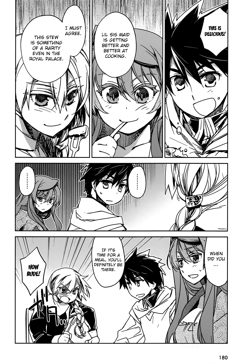 Maoyuu Maou Yuusha - "Kono Watashi no Mono Tonare, Yuusha yo" "Kotowaru!" Chapter 32 page 19 - Chapter 32: I Just Wanted to Walk With You