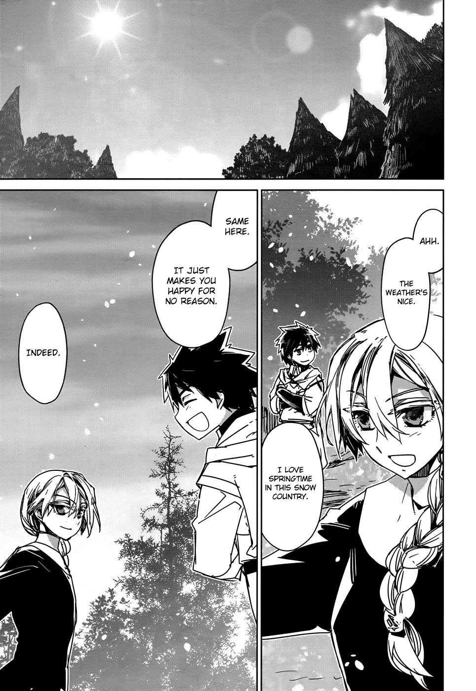 Maoyuu Maou Yuusha - "Kono Watashi no Mono Tonare, Yuusha yo" "Kotowaru!" Chapter 32 page 22 - Chapter 32: I Just Wanted to Walk With You