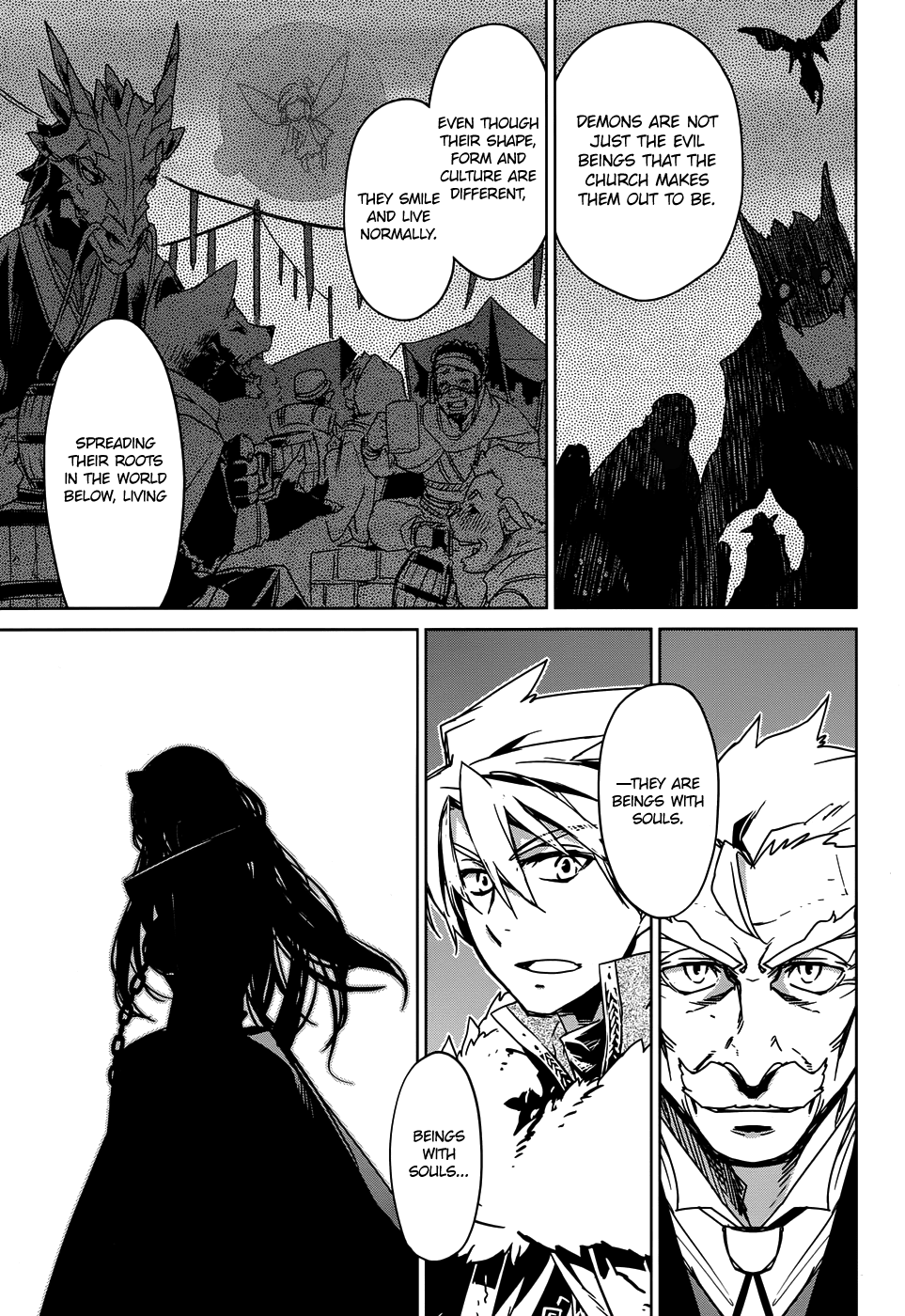 Maoyuu Maou Yuusha - "Kono Watashi no Mono Tonare, Yuusha yo" "Kotowaru!" Chapter 32 page 32 - Chapter 32: I Just Wanted to Walk With You