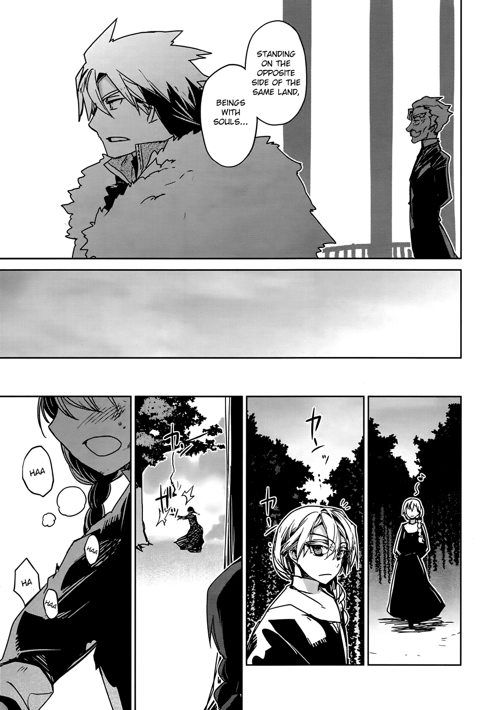 Maoyuu Maou Yuusha - "Kono Watashi no Mono Tonare, Yuusha yo" "Kotowaru!" Chapter 32 page 36 - Chapter 32: I Just Wanted to Walk With You