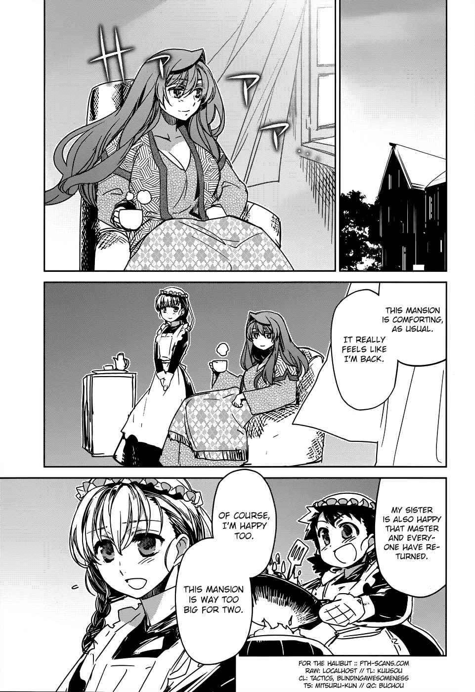 Maoyuu Maou Yuusha - "Kono Watashi no Mono Tonare, Yuusha yo" "Kotowaru!" Chapter 32 page 6 - Chapter 32: I Just Wanted to Walk With You