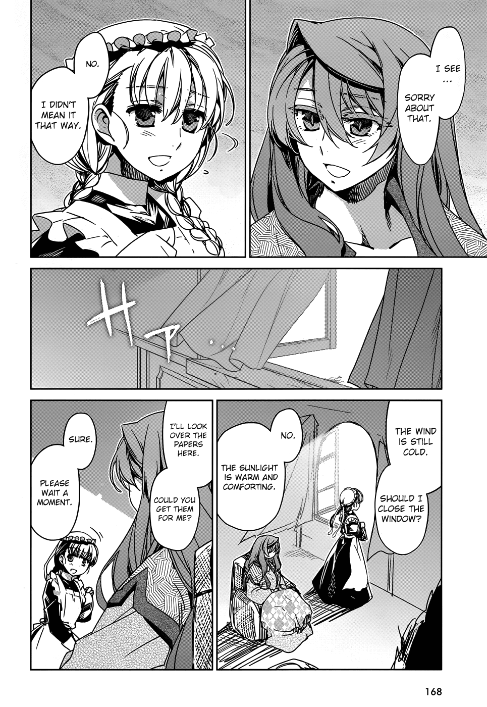 Maoyuu Maou Yuusha - "Kono Watashi no Mono Tonare, Yuusha yo" "Kotowaru!" Chapter 32 page 7 - Chapter 32: I Just Wanted to Walk With You