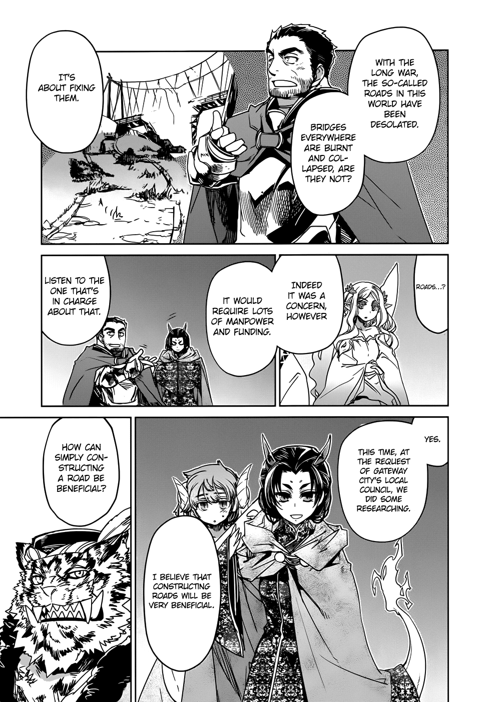 Maoyuu Maou Yuusha - "Kono Watashi no Mono Tonare, Yuusha yo" "Kotowaru!" Chapter 33 page 10 - Chapter 33: Roads