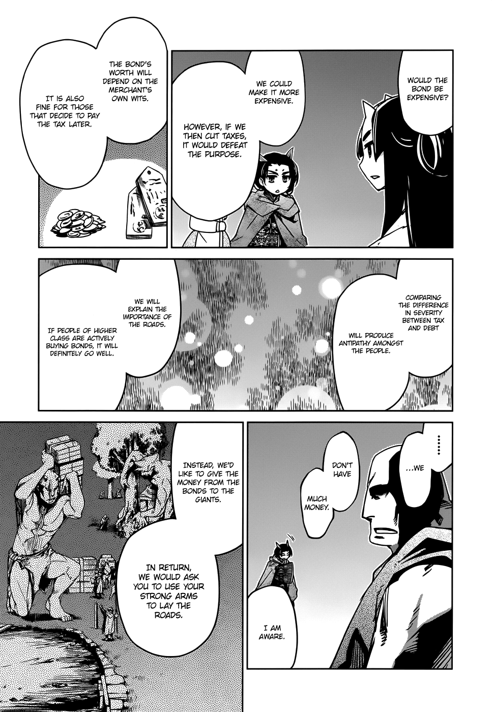 Maoyuu Maou Yuusha - "Kono Watashi no Mono Tonare, Yuusha yo" "Kotowaru!" Chapter 33 page 14 - Chapter 33: Roads