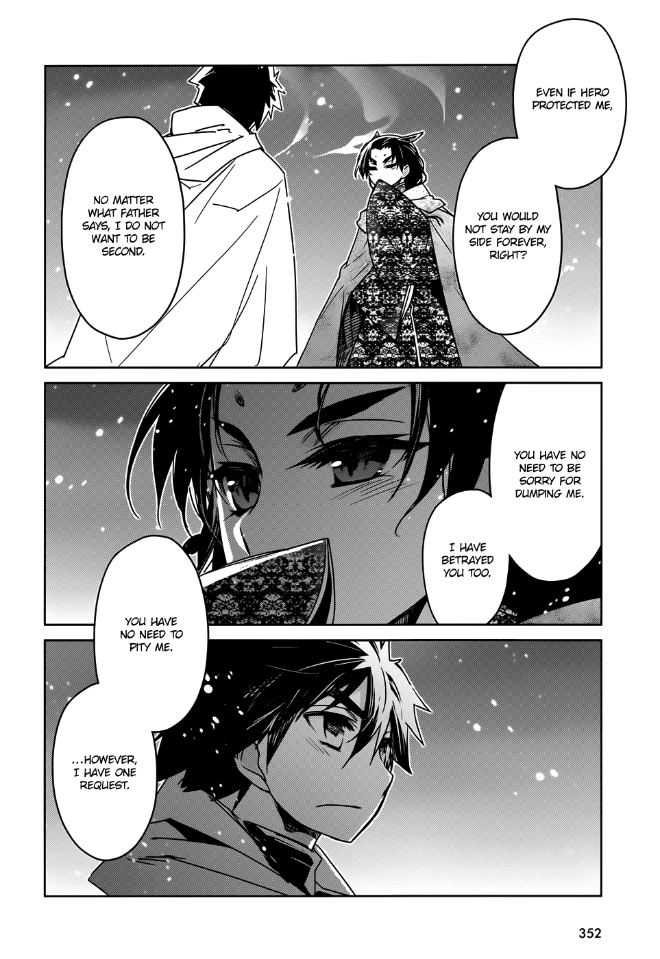 Maoyuu Maou Yuusha - "Kono Watashi no Mono Tonare, Yuusha yo" "Kotowaru!" Chapter 33 page 25 - Chapter 33: Roads