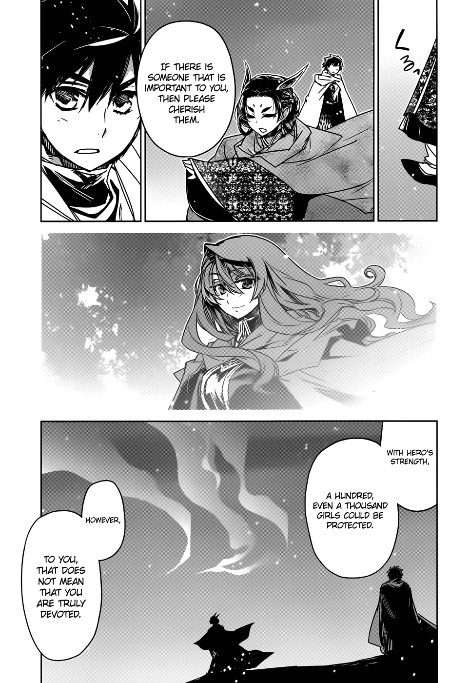 Maoyuu Maou Yuusha - "Kono Watashi no Mono Tonare, Yuusha yo" "Kotowaru!" Chapter 33 page 26 - Chapter 33: Roads