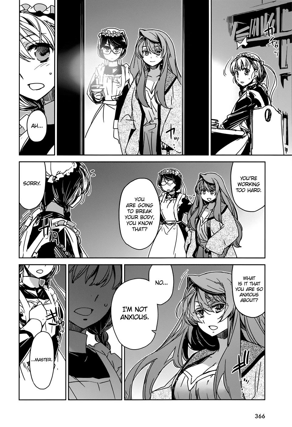 Maoyuu Maou Yuusha - "Kono Watashi no Mono Tonare, Yuusha yo" "Kotowaru!" Chapter 33 page 38 - Chapter 33: Roads