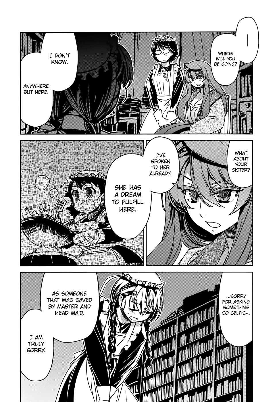 Maoyuu Maou Yuusha - "Kono Watashi no Mono Tonare, Yuusha yo" "Kotowaru!" Chapter 33 page 40 - Chapter 33: Roads