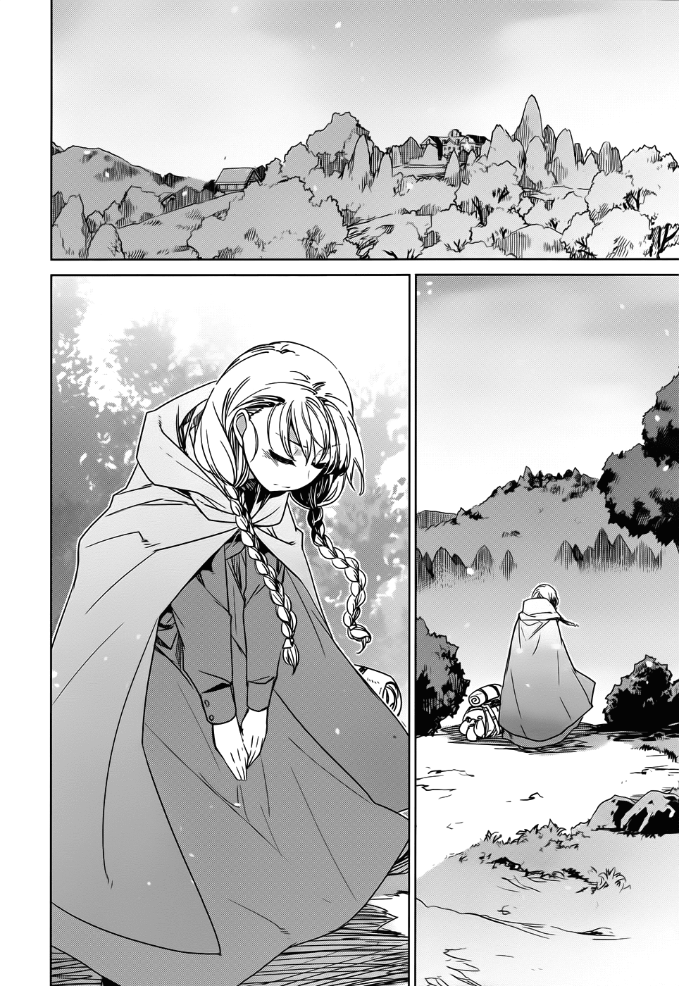 Maoyuu Maou Yuusha - "Kono Watashi no Mono Tonare, Yuusha yo" "Kotowaru!" Chapter 33 page 50 - Chapter 33: Roads
