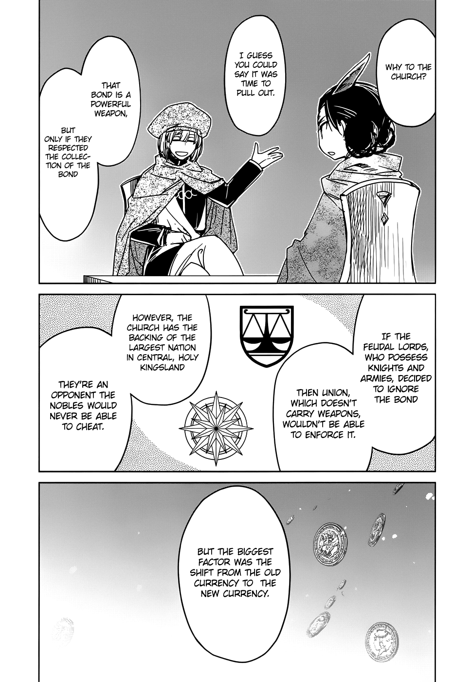 Maoyuu Maou Yuusha - "Kono Watashi no Mono Tonare, Yuusha yo" "Kotowaru!" Chapter 34 page 20 - Chapter 34: Humans are Involved in the World From the Moment They are Born