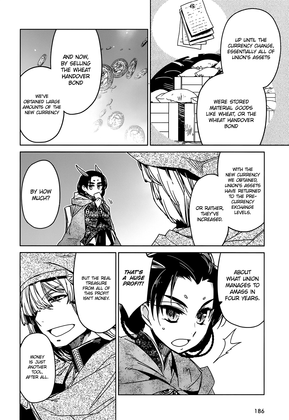 Maoyuu Maou Yuusha - "Kono Watashi no Mono Tonare, Yuusha yo" "Kotowaru!" Chapter 34 page 21 - Chapter 34: Humans are Involved in the World From the Moment They are Born