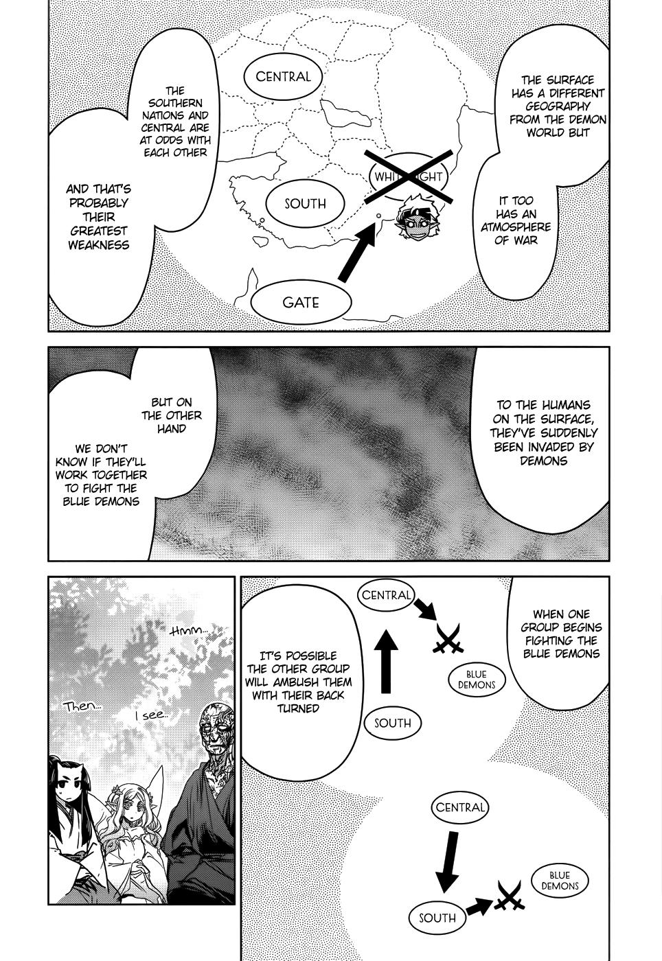 Maoyuu Maou Yuusha - "Kono Watashi no Mono Tonare, Yuusha yo" "Kotowaru!" Chapter 35 page 20 - Chapter 35: An Old Story