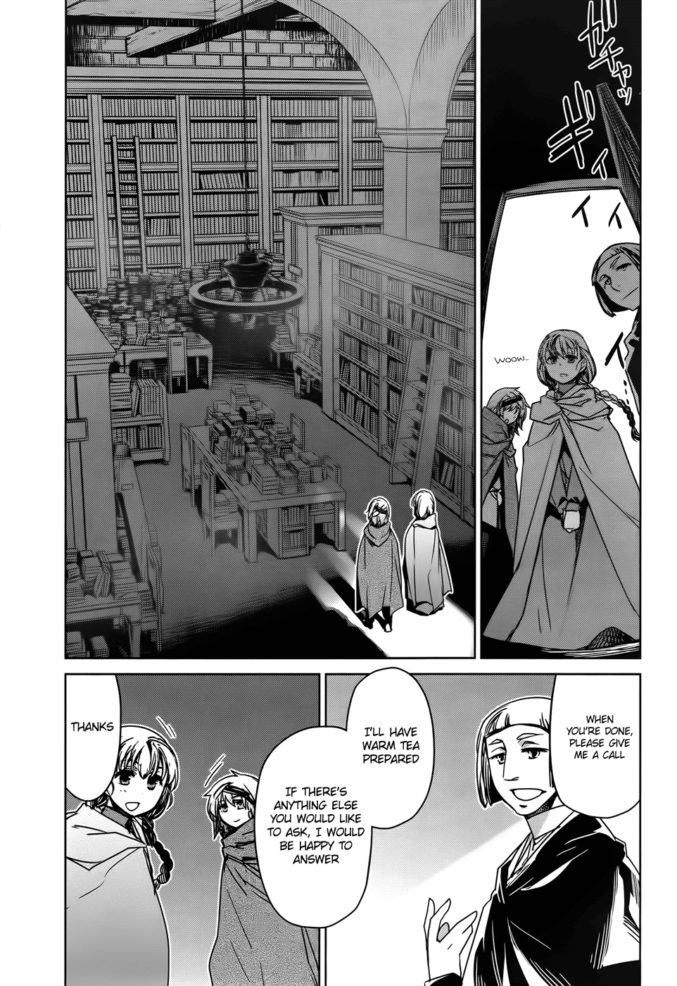 Maoyuu Maou Yuusha - "Kono Watashi no Mono Tonare, Yuusha yo" "Kotowaru!" Chapter 35 page 5 - Chapter 35: An Old Story