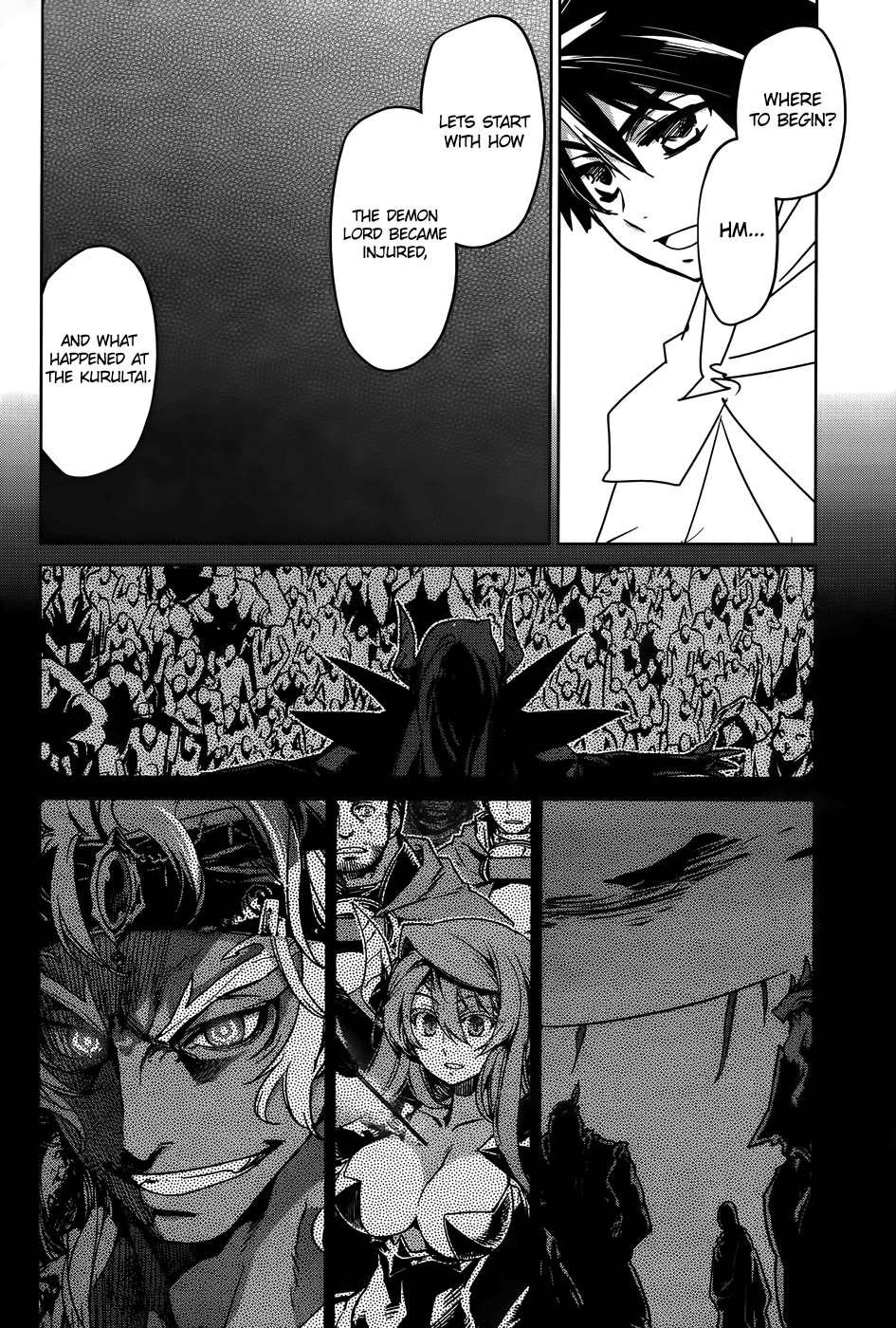 Maoyuu Maou Yuusha - "Kono Watashi no Mono Tonare, Yuusha yo" "Kotowaru!" Chapter 36 page 38 - Chapter 36: I Want to See the Other Side of the Hill Too