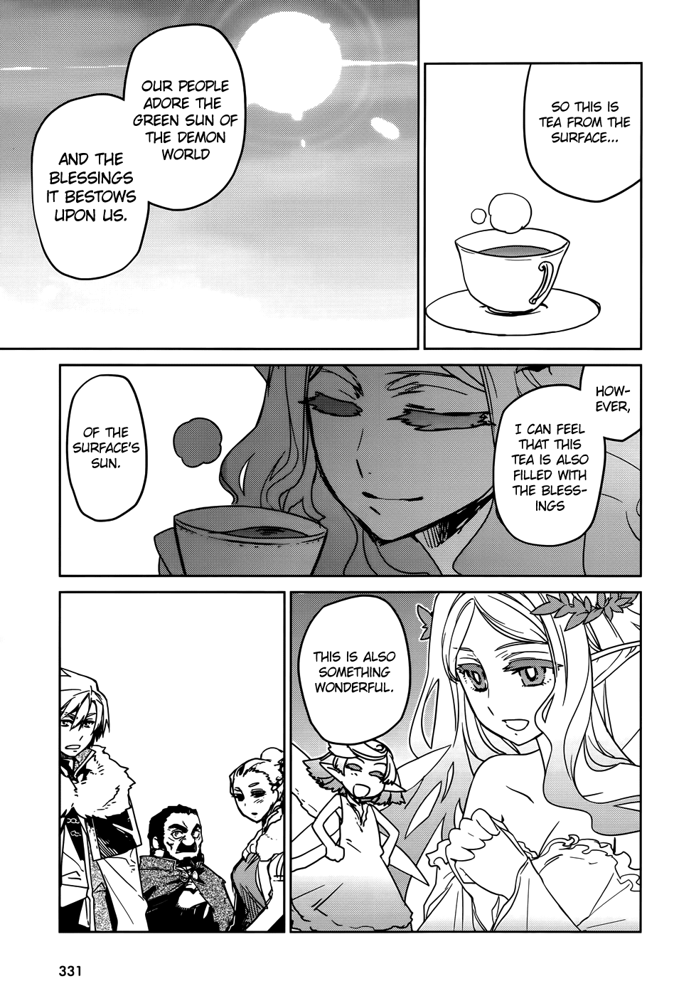 Maoyuu Maou Yuusha - "Kono Watashi no Mono Tonare, Yuusha yo" "Kotowaru!" Chapter 36 page 41 - Chapter 36: I Want to See the Other Side of the Hill Too