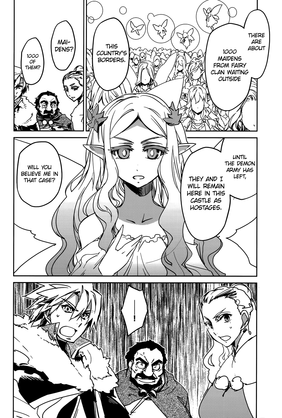 Maoyuu Maou Yuusha - "Kono Watashi no Mono Tonare, Yuusha yo" "Kotowaru!" Chapter 36 page 44 - Chapter 36: I Want to See the Other Side of the Hill Too