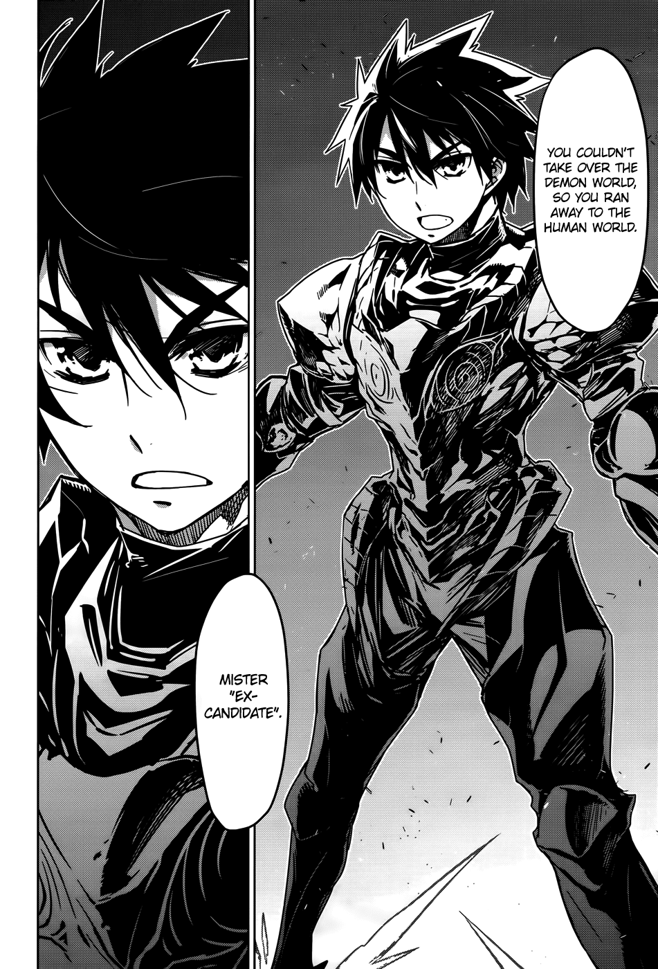 Maoyuu Maou Yuusha - "Kono Watashi no Mono Tonare, Yuusha yo" "Kotowaru!" Chapter 36 page 56 - Chapter 36: I Want to See the Other Side of the Hill Too