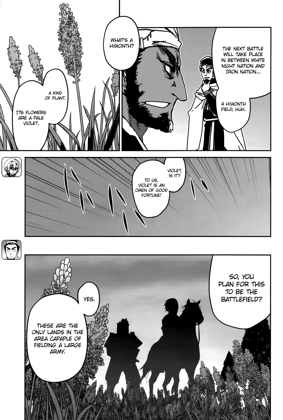 Maoyuu Maou Yuusha - "Kono Watashi no Mono Tonare, Yuusha yo" "Kotowaru!" Chapter 36 page 9 - Chapter 36: I Want to See the Other Side of the Hill Too