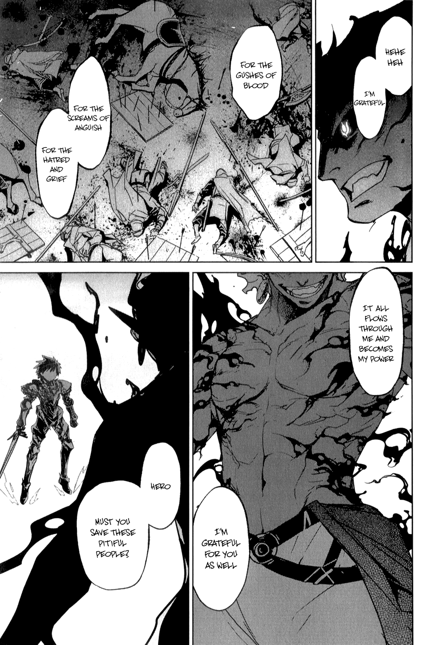 Maoyuu Maou Yuusha - "Kono Watashi no Mono Tonare, Yuusha yo" "Kotowaru!" Chapter 37 page 20 - Chapter 37: Why Are Those Here?