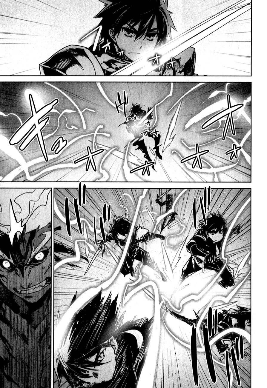 Maoyuu Maou Yuusha - "Kono Watashi no Mono Tonare, Yuusha yo" "Kotowaru!" Chapter 37 page 25 - Chapter 37: Why Are Those Here?