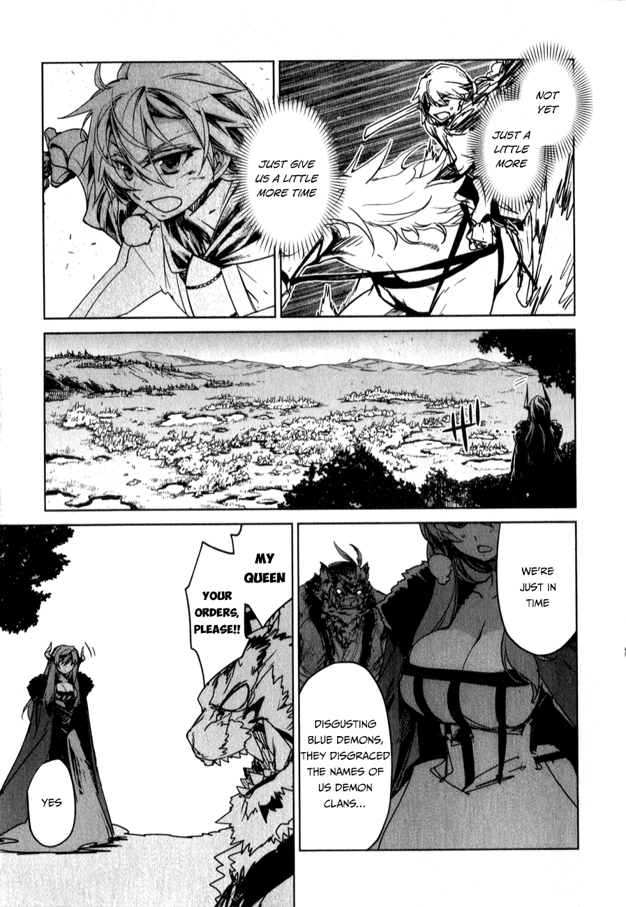 Maoyuu Maou Yuusha - "Kono Watashi no Mono Tonare, Yuusha yo" "Kotowaru!" Chapter 37 page 45 - Chapter 37: Why Are Those Here?