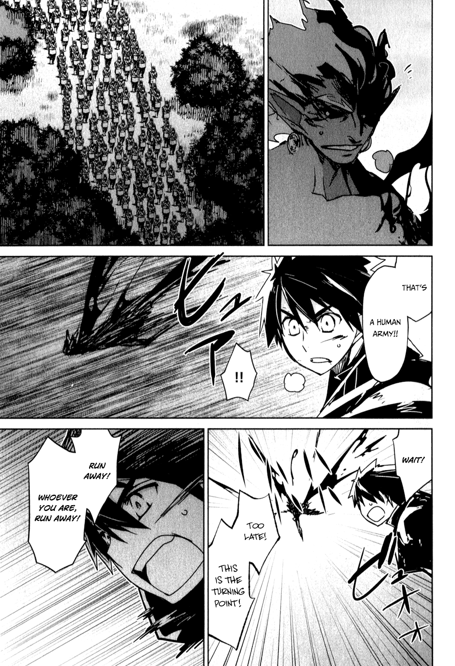 Maoyuu Maou Yuusha - "Kono Watashi no Mono Tonare, Yuusha yo" "Kotowaru!" Chapter 37 page 61 - Chapter 37: Why Are Those Here?
