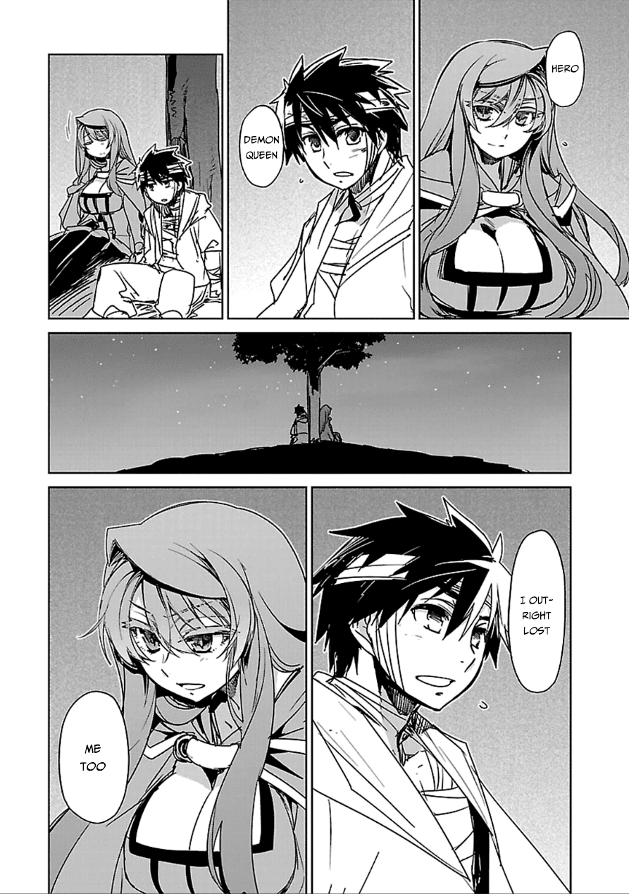 Maoyuu Maou Yuusha - "Kono Watashi no Mono Tonare, Yuusha yo" "Kotowaru!" Chapter 39 page 16 - Chapter 39: Save Them Your Own Way