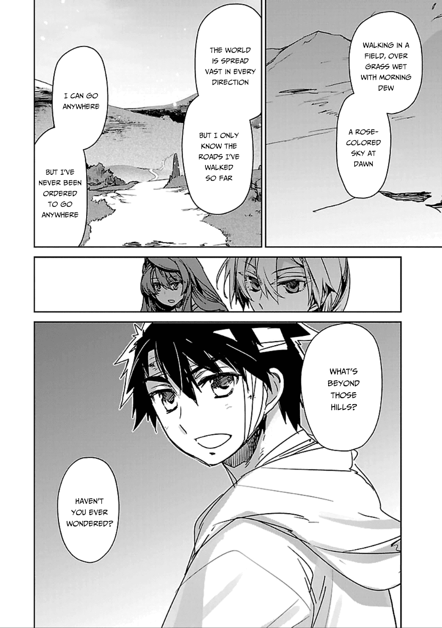 Maoyuu Maou Yuusha - "Kono Watashi no Mono Tonare, Yuusha yo" "Kotowaru!" Chapter 39 page 20 - Chapter 39: Save Them Your Own Way