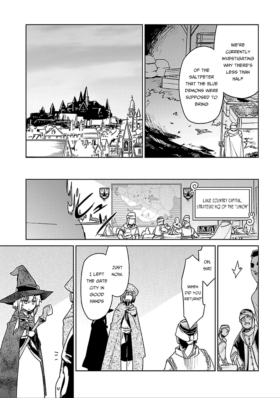 Maoyuu Maou Yuusha - "Kono Watashi no Mono Tonare, Yuusha yo" "Kotowaru!" Chapter 39 page 35 - Chapter 39: Save Them Your Own Way