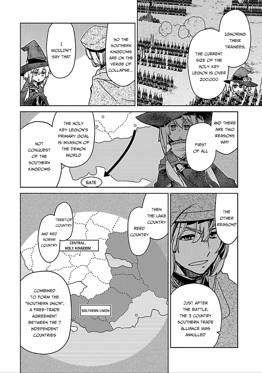 Maoyuu Maou Yuusha - "Kono Watashi no Mono Tonare, Yuusha yo" "Kotowaru!" Chapter 39 page 38 - Chapter 39: Save Them Your Own Way
