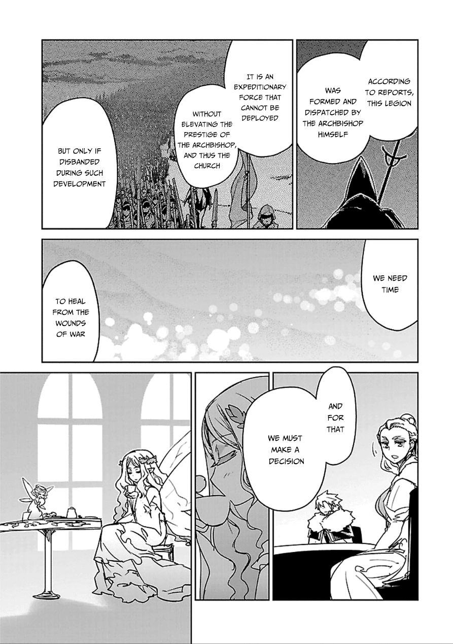 Maoyuu Maou Yuusha - "Kono Watashi no Mono Tonare, Yuusha yo" "Kotowaru!" Chapter 39 page 45 - Chapter 39: Save Them Your Own Way